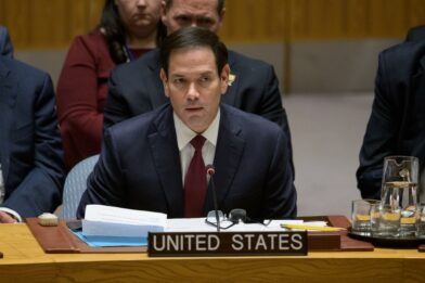Marco Rubio utanríkisráðherra.