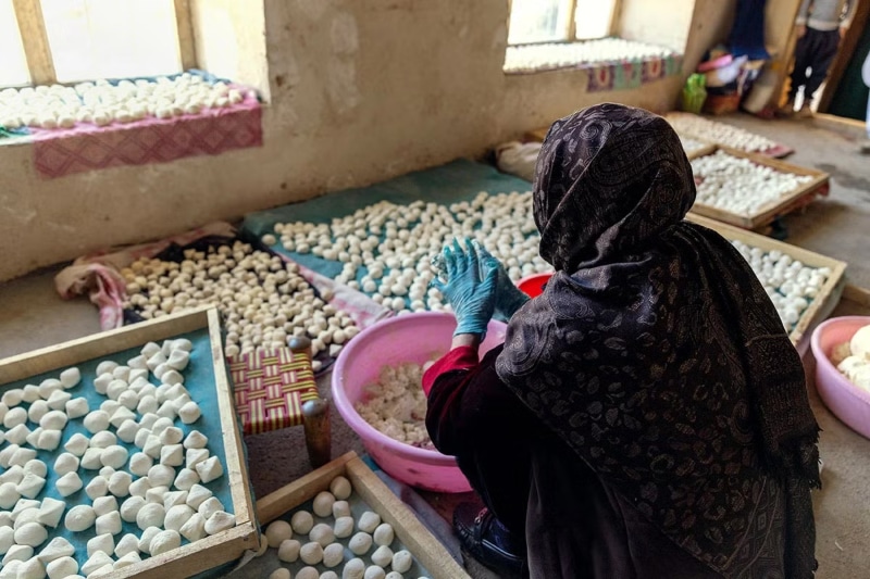 UN Women styður við bakið á smáfyrirtækjum kvenna. Mynd: UN Women/Sayed Habib Bidell