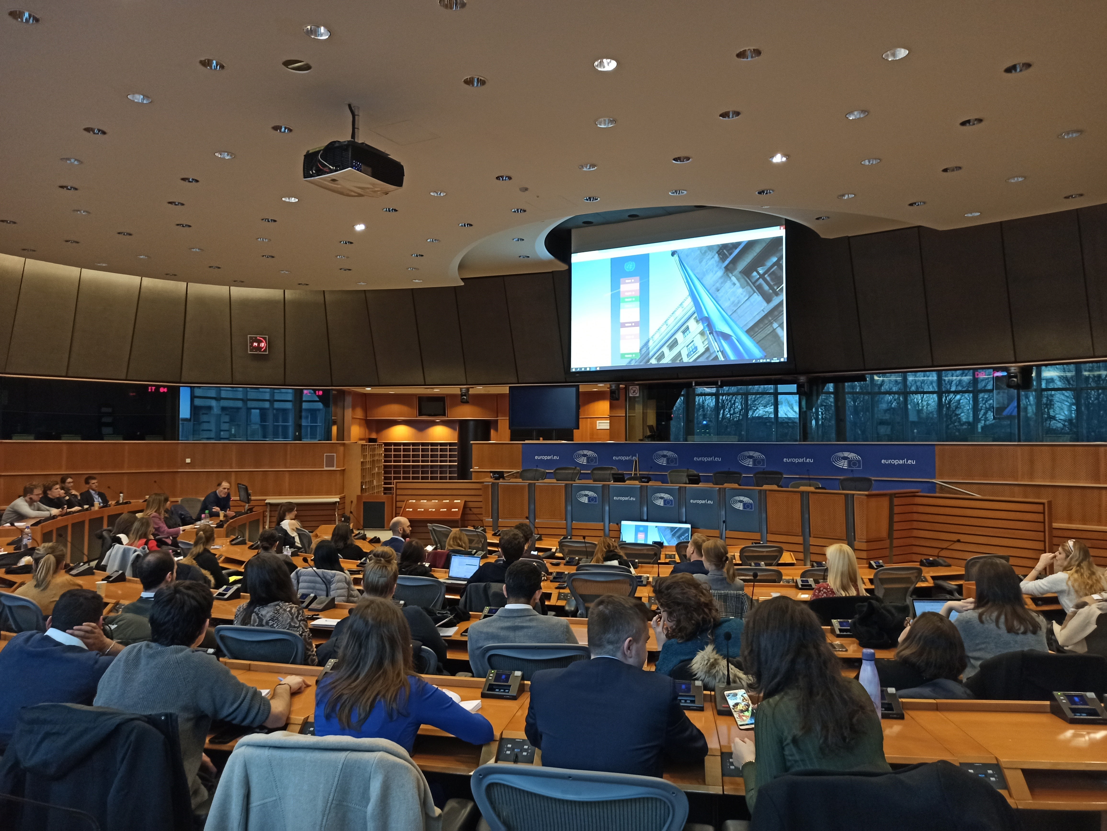 meeting with the EP trainees