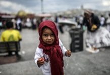 Un bambino rifugiato Siriano (UNHCR)
