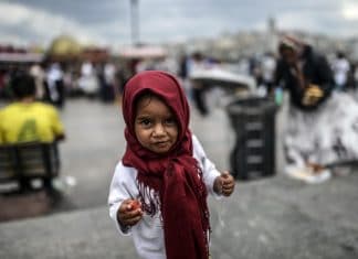 Un bambino rifugiato Siriano (UNHCR)