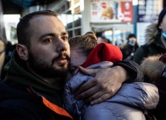 Padre e figlia in fuga