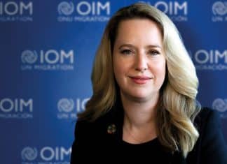 Amy Pope, Direttrice Generale dell’Organizzazione Internazionale per le Migrazioni (OIM)