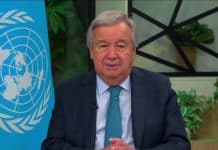 Il Segretario Generale Antonio Guterres