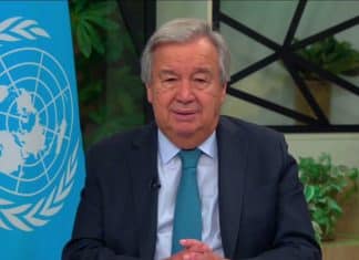 Il Segretario Generale Antonio Guterres