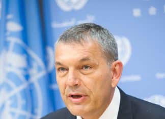 Philippe Lazzarini, Commissario generale dell'UNRWA