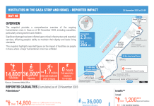 Gaza - ultimo rapporto OCHA