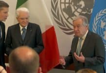 Incontro Stampa del Segretario Generale con S.E. Sig. Sergio Mattarella, Presidente della Repubblica Italiana