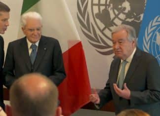 Incontro Stampa del Segretario Generale con S.E. Sig. Sergio Mattarella, Presidente della Repubblica Italiana