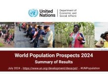Lancio del Rapporto sulle prospettive demografiche mondiali 2024