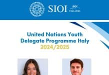 Designati i nuovi Giovani Delegati d'Italia alle Nazioni Unite 2024/2025