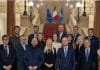 La foto ritrae i rappresentanti dell'Ufficio Europeo per gli Investimenti per la Salute e lo Sviluppo dell'OMS a Venezia