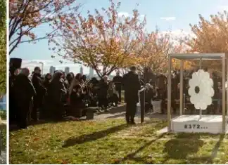 Guterres: “Il genocidio è un crimine orrendo ed è dovere solenne di tutti gli Stati prevenirlo e punirlo” A sinistra: Kwibuka Flame of Hope in memoria del genocidio dei Tutsi del 1994. A destra: Denis Bećirović interviene alla cerimonia di inaugurazione del memoriale “Fiore di Srebrenica” dedicato alle vittime del genocidio del 1995.