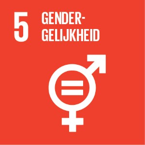Duurzame Ontwikkelingsdoelstellingen 5 icon, Gendergelijkheid (SDG5)