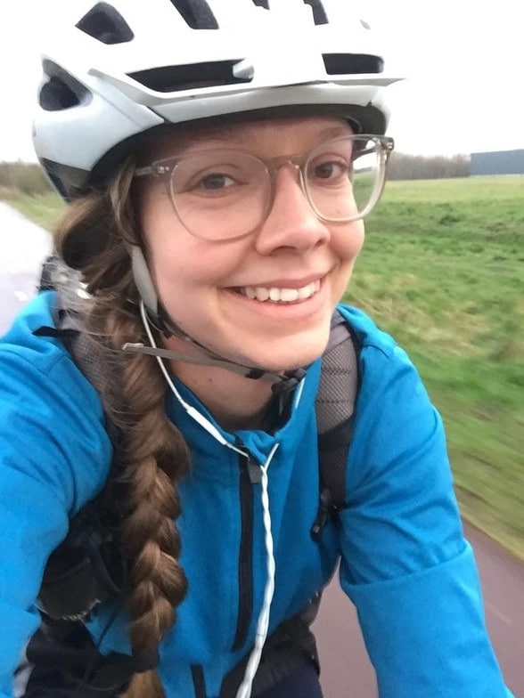 32-jarige “Rail to the COP”-deelneemster Vera Hoveling