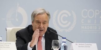 Guterres: Vi trenger politisk vilje til å stoppe klimaendringene