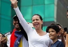 María Corina Machado i demonstrasjon 2019