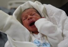 Nyfødte barn i Gaza