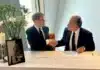 unesco direktlr og Åsmund Aukrust