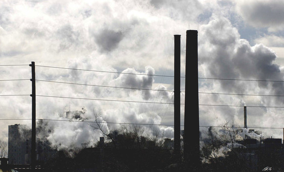 Desaceleração industrial não reduziu os níveis recordes de gases de efeito estufa