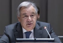 Guterres ställer upp som generalsekreterare ännu en gång FN:s generalsekreterare, António Guterres