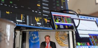 Guterres: nu är inte rätt tid för att skära ned medel till WHO