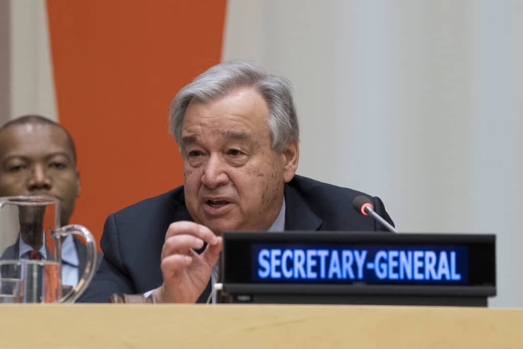 Generalsekreteraren António Guterres