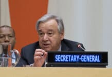 Generalsekreteraren António Guterres