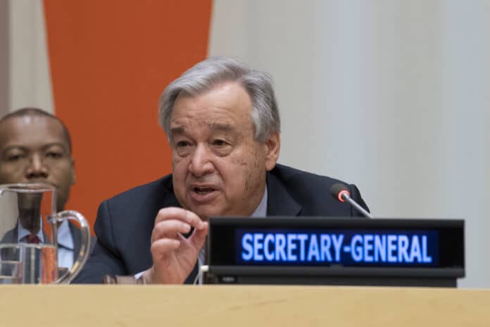 Generalsekreteraren António Guterres