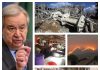 Guterres kritiserar globala militärutgifter i nyårsbudskap för 2026 Ett collage av bilder